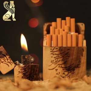 جا سیگاری چوبی سفارش ساخت ایران